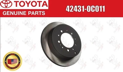 Toyota OEM Rear Brake Rotor 42431-0C011 for Lexus LX570 — 第 1/4 张图片