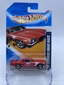 HOT WHEELS 2012-144 HW PERFORMANCE '70 CAMARO ROAD RACE 4/10 RED 5SP CHAMPION - Picture 1 of 5