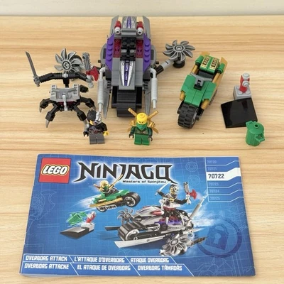 Lego Ninjago OverBorg Attack 70722 Set Como Está Incluye Mini Figuras y Manual Foto 1 de 4