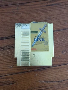 Zelda II 2 The Adventure of Link Nintendo NES Entertainment System Gold - Bild 1 von 6