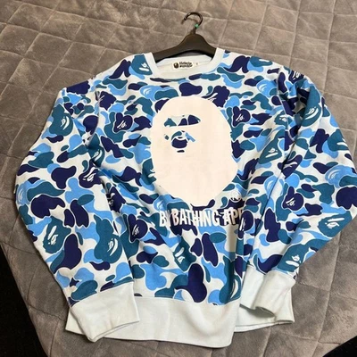 Б/У КУПАЮЩАЯСЯ ОБЕЗЬЯНА 2XL ТОЛСТОВКА СИНИЙ КАМУФЛЯЖ ОЧЕНЬ ХОРОШЕЕ СОСТОЯНИЕ - Изображение 1 из 4