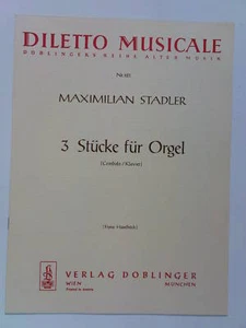 organ MAXIMILLIAN STADLER 3 pieces  dm 821 - Picture 1 of 1