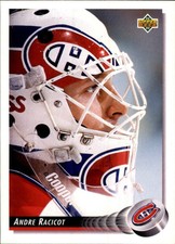 1992-93 Upper Deck Hockey #430 Andre Racicot