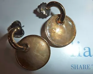 NEW DEMO - LIA SOPHIA "TAOS" EARRINGS - MOTHER-OF-PEARL - Picture 1 of 2