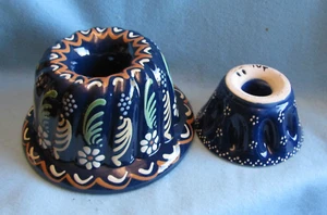 Lot of 2 French Soufflenmheim Alsace Stoneware Pudding Cake Molds - Picture 1 of 10