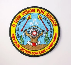 Parche SR8 1999 Cónclave OA - Aracoma Host - Camp Horne Black Warrior Council - Imagen 1 de 1