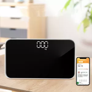 Smart Digital Electronic Glass Bathroom Weight Body Scale Scales Backlit Gym - Picture 1 of 9