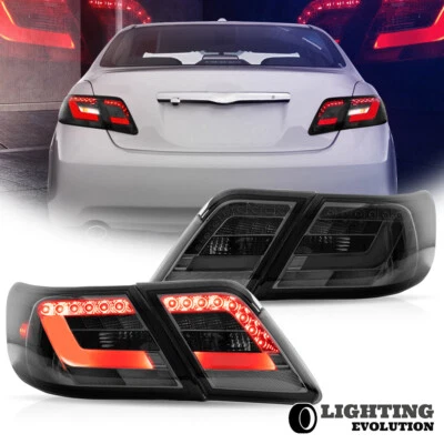 Luzes traseiras LED 2*VLAND para Toyota Camry Sedan 2007-2011 lentes de fumaça luzes traseiras - Imagem 1 de 4