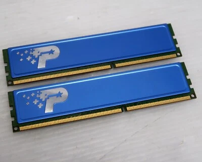 8GB (2x4GB) DDR3, PC3-12800, 1600MHz, 1.5V, Patriot PS000844, WORKING - Image 1 of 3
