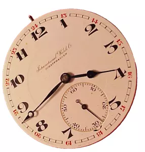 44,9 mm International Watch Co. IWC Kaliber 52 Taschenuhrwerk OPEN FACE - Bild 1 von 10