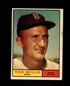1961 Topps # 548 Ted Wills Ex-Mt - Picture 1 of 2