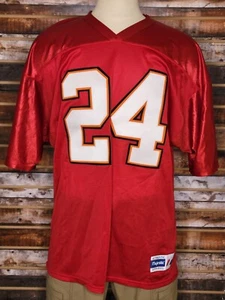 Vintage Majestic Tampa Bay Buccaneers #24 Rich? Stitched Jersey Made In USA XL - Picture 1 of 7