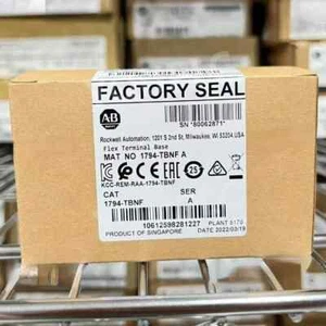New Allen-Bradley 1794-TBNF SER A Flex Terminal Base Module 1794TBNF - Picture 1 of 1