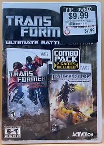 Transformers - Ultimate Battle Edition (Nintendo Wii, 2013) - Imagen 1 de 3