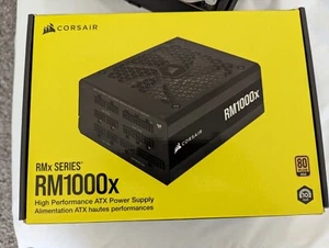 Corsair RM1000x 1000 W Module d'Alimentation Modulaire - CP-9020201-EU - Afbeelding 1 van 2