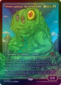 Mimeoplasm, Revered One - Japan Showcase - (Foil) Aetherdrift - NM - Picture 1 of 1