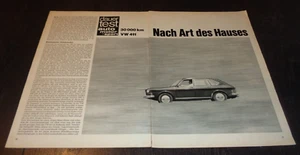 VW 411 Typ 4 Testbericht (1969) - Bild 1 von 1