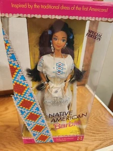 Native American Barbie Special Edition Dolls Of The World Collection 1992-3 - Picture 1 of 10