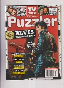 TV Guide Puzzler 2025 Elvis His Movies and Music (Magazine: Nostalgia, Puzzles, - Imagen 1 de 1