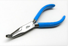 Pliers Jump Ring Beading Jewelry Wire Wrapping Bent Grooved Wire Holding Tool