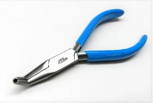 Pliers Jump Ring Beading Jewelry Wire Wrapping Bent Grooved Wire Holding Tool - Picture 1 of 11
