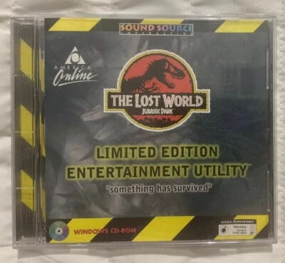 The Lost World Jurrasic Park Limited Edition Entertainment Utility CD ROM - Image 1 of 4