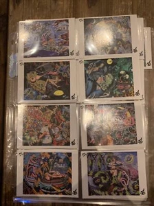 1991 fregadero de cocina CRÍMENES CONTRA LOS OJOS Robert Williams conjunto de 36 tarjetas - Imagen 1 de 4