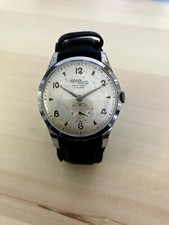 Vintage Nicolet Watch Manual Winding Oversize 37mm Case