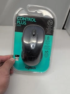 Logitech M510 Wireless Mouse Black Dark Gray New And Sealed - Picture 1 of 2