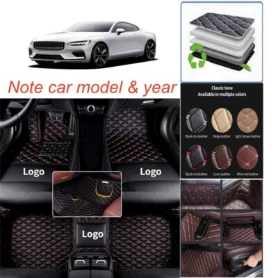 For Infiniti QX30 Q50 FX ESQ All Models Car Floor Mats Carpets Waterproof Custom Foto 1 de 4