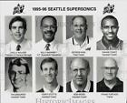 1995 Press Photo Seattle Supersonics Basketball Executive & Staff Headshots