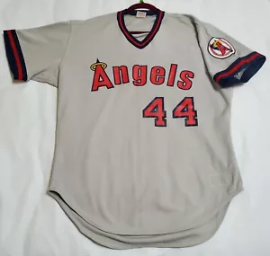 RAWLINGS AUTHENTIC 48 XL CALIFORNIA ANGELS REGGIE JACKSON BP CLUBHOUSE JERSEY - Picture 1 of 7