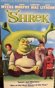 Shrek Mike Myers & Eddie Murphy- VHS - Picture 1 of 3