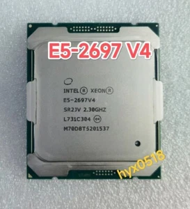 Intel Xeon E5-2697 V4 Prozessoren 2,3 GHz CPU 18 Cores 45MB 145W SR2JV LGA2011-3 - Bild 1 von 3
