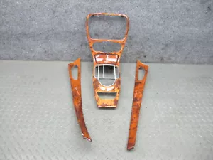 🥇03-05 MERCEDES R230 DASH CENTER CONSOLE DOOR WOOD TRIM BEZEL PANEL SET OEM - Bild 1 von 19