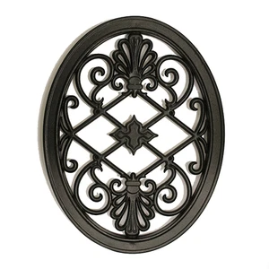 Nuvo Iron OVAL DECORATIVE GATE FENCE INSERT ACW56 Fencing,Fence,Gates,Home - Picture 1 of 10