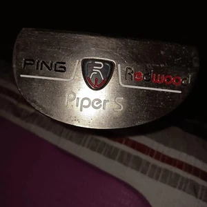 Ping Redwood Piper S Black Dot Putter 35in Right-handed Steel Shaft. - Picture 1 of 8