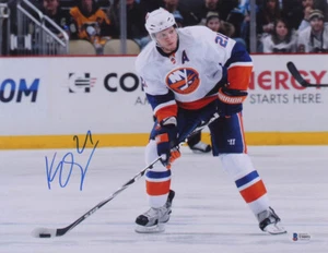 Kyle Okposo Signed New York Islanders 11x14 Photo JSA - Picture 1 of 1