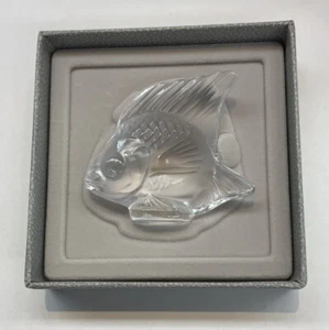 Lalique Glass Fish- Clear #3000000 - Picture 1 of 4