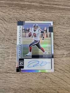 2022 Panini Donruss Optic David Carr SIGNATURE SERIES Prizm Holo Texans - Picture 1 of 4