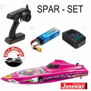 Joysway# Rocket V2 Deep Vee bote de carreras sin escobillas 2,4 GHz 8651-combo + batería lipográfica + cargador - Imagen 1 de 4