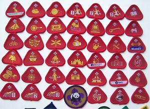 Cub Scout Proficiency Badges 1991-2001 most badges