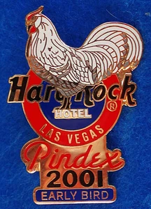 PROTOTIPO LAS VEGAS HOTEL EARLY BIRD PINDEX GALLO PÁJARO 01 Hard Rock Café PIN C - Imagen 1 de 1