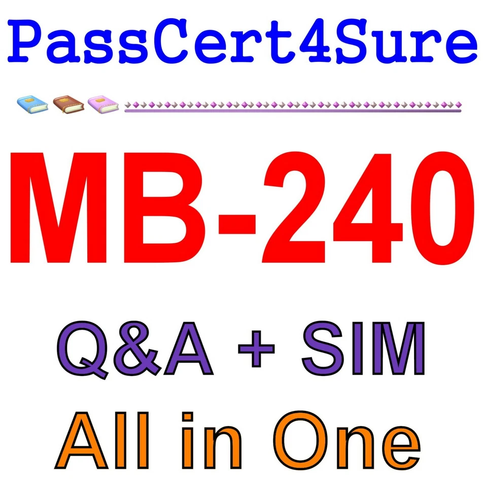 Best Exam Practice Material MB-240 exam Q&A+SIM - Image 1 of 1