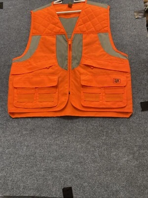 SJK: Sharpshooter Vest, Blaze Orange, size XL, New - Image 1 of 4