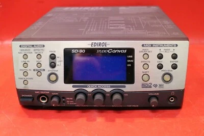 USED Roland Edirol SD-90 Studio Canvas MIDI Sound Module Interface U1302 210923 - Image 1 of 4
