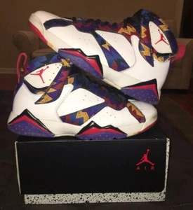 Nike Air Jordan 7 VII Retro Ugly Sweater Nothing But Net 9 304775-142 1 3 4 7 8 - Picture 1 of 6