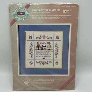 Dimensions From the Heart Counted Cross Stitch Kit 53507 Vintage Unopened New - Picture 1 of 3