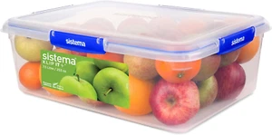 KLIP IT plus Food Storage Containers | 7.5 L Rectangle | Stackable & Airtight Fr - Picture 1 of 12