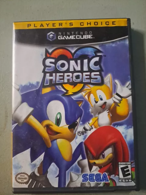 Vintage Nintendo Gamecube Sonic Heroes Video Game Cube Sonic -  Portugal